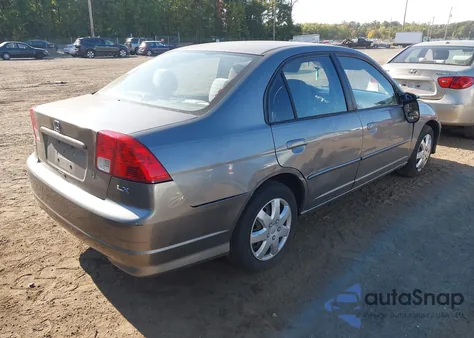 2004 Honda Civic Lx from USA, damaged, VIN 2HGES16674H516537